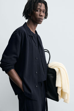 FLOWING RELAXED FIT SHIRT - Zara фото 6