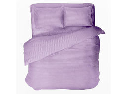 Комплект постельного белья 4247/1-БЧ 1.5 спальный сатин рис. 15-3507 цв. сиреневый 1*1