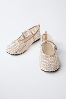 SEQUIN BALLET FLATS - Zara фото 3