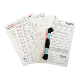 Набор для вышивания PANNA Живая картина JK-2250 Вождь 22 х 21 см