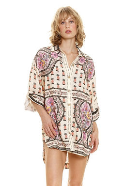 Туника 12823 Chrissy Aguja - Agua bendita фото 3