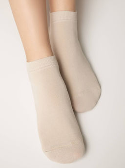 Цена за 2 пары .CONTE 3DSOCKS Носки женские (короткие) бежевый - Conte elegant фото 4