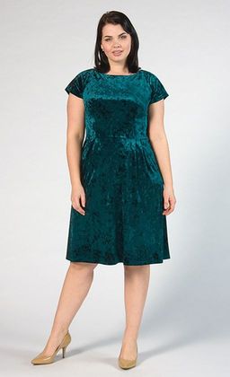 Изумительное платье из актуального бархатакреш. - Ckc collections фото 2