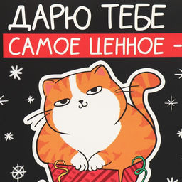 Коробка складная Дарю тебе самое ценное - себя, 22 30 10 см - Дарите счастье фото 5