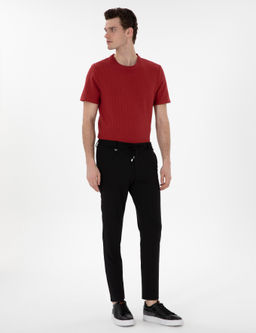 Siyah Klasik Jogger Pantolon - Pierre cardin фото 3
