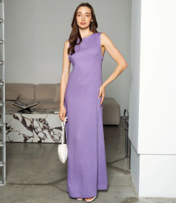 Платье #ОКТ025025, сиреневый - Dommod фото 4