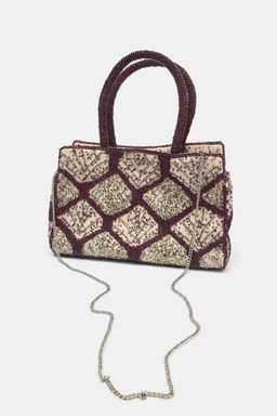 BOLSO SHOPPER BRILLOS ABALORIOS / Multicolor - Zara фото 2