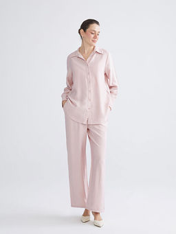 Beli Lastikli Dokulu Kad?n Pantolon