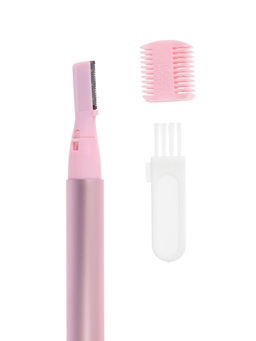 Триммер LEP-05, для бровей, 1хААА (не в комплекте), розовый