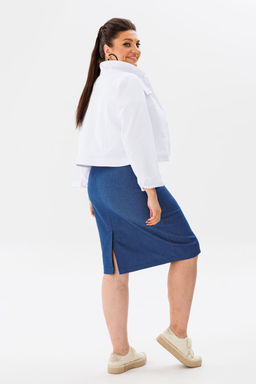 Юбка ANELLI 1410 туманная заря  фото 3