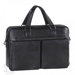 Портфель мужской кожаный 8212-8QH black Heanbag