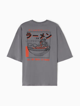 Футболка мужская MIST Ramen, размер 54, серая