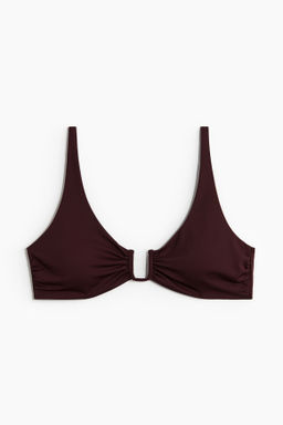 Top de bikini con relleno