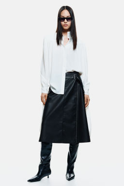 Falda revestida con cintur?n - H&m фото 3