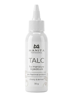 Manita Professional Тальк для маникюра и педикюра / Cherry & Lemon, 30 г