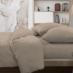 КПБ семейный перкаль Актив "Wenge" (70х70) рис. 86054-11 Chateau Gray