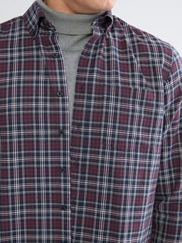 Regular Fit Uzun Kollu Ekose Erkek G?mlek