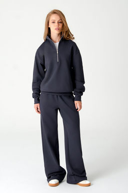 Арт. 2-542/2 Костюм женский с брюками 44-50 (4 шт) Цвет:Антрацит - Калинка фото 24