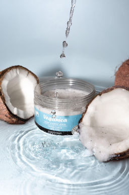 Bio World Veganica Скраб-суфле кокосовый для тела, 350 г