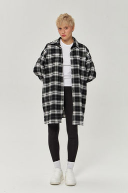 Рубашка-кейп в клетку KUB - Melcloth фото 2