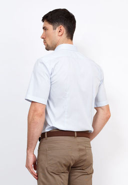 Сорочка мужская короткий рукав GREG Gb211/307/66/LV STRETCH  фото 8