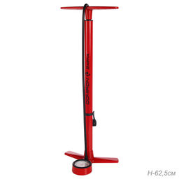 Насос напольный с манометром COMIRON SARMA алюминиевый корпус алюминиевая ручка литая алюминиевая база манометр 2,5 32*630 мм, 506 см3, 11 бар/уп 10/ - Галеонтрейд фото 3