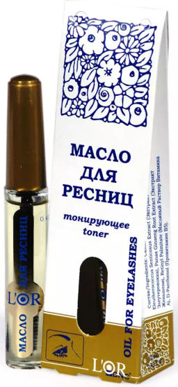 LOR Масло для ресниц и бровей Тонирующие 12мл