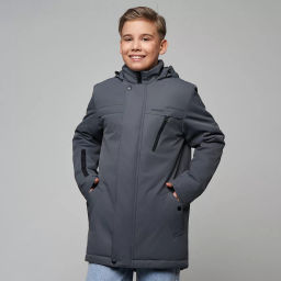 RODOS Куртка для мальчика осень/весна М-305 Чёрный  фото 45