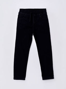 Beli Lastikli Basic Astarl? Erkek ?ocuk Jean Pantolon