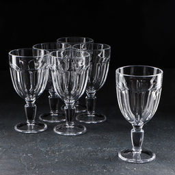 Набор бокалов для вина Paşabahçe Casablanca, 320 мл, 6 шт., стекло, прозрачный