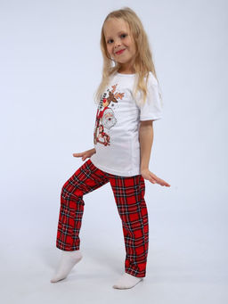 Пижама детская, модель 328, трикотаж (28 размер, Новый год) - Ивановотекстиль фото 3