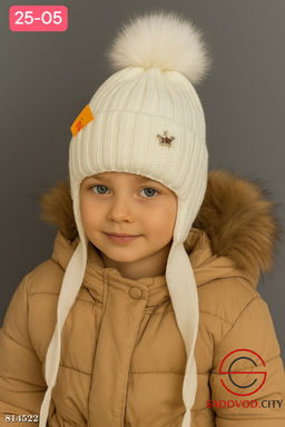 Шапка зимняя для девочки - Bruno фото 6