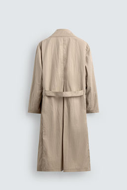 OVERSIZE FIT TRENCH COAT - Zara фото 9