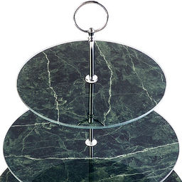 31503 Конфетница 3-ярусная на ножке LR (х8)