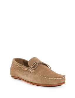 Bej K_sele Taban %100 Deri Loafer Ayakkab_