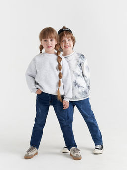 Джинсы regular fit Темно-синие - Bungly фото 9