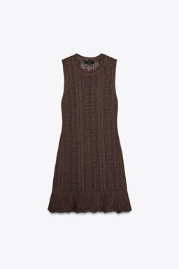 KNIT MINI DRESS - Zara фото 5
