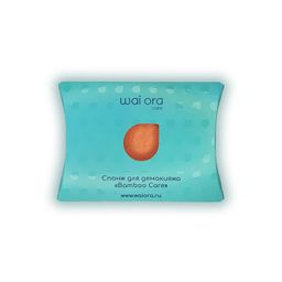 Спонж для демакияжа Bamboo Care (Коралловый) - Wai ora фото 6