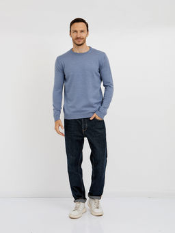 джемпер мужской базовый из шерсти - Glenfield фото 2