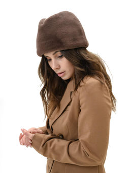 П26-23 Пилотка мех какао