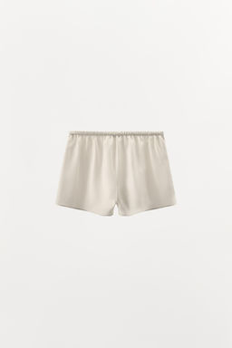 SILK LINGERIE SHORTS - Zara фото 4