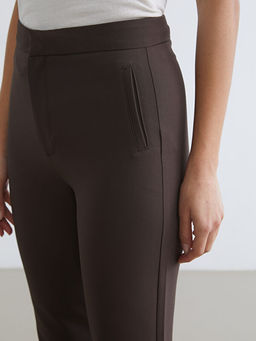 Beli Lastikli ?spanyol Pa?a Kad?n Pantolon