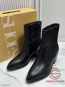 Сапоги казаки женские с начесом внутри - Bruno фото 2