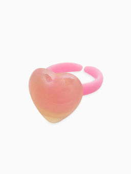 Набор детских украшений "Выбражулька" нежность, 4 предмета: клипсы, кольцо, бусы, браслет