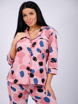 Пижама "Классика" пятна, трикотаж
