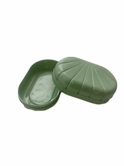 Мыльница дорожная (зеленый мрамор)