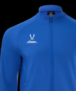 Джемпер тренировочный на молнии JOGEL PREMIER PerFormDRY Training FZ Jacket, синий  фото 4