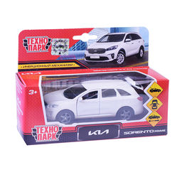 Машина металл KIA Sorento Prime, 12 см, (двери, багаж., белый) инерц., коробке