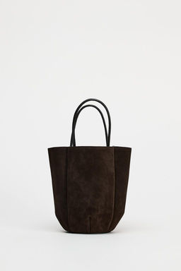 MINI LEATHER BUCKET BAG - Zara фото 2