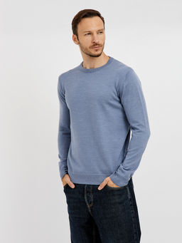 джемпер мужской базовый из шерсти